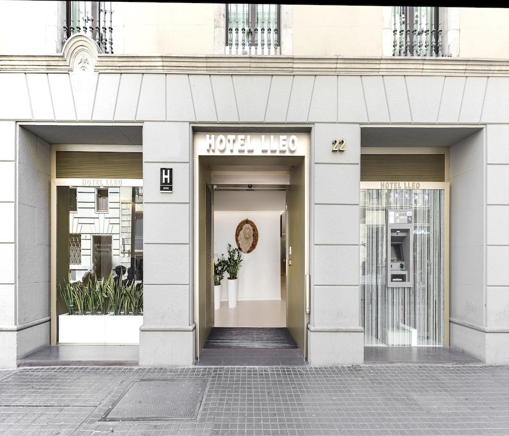 Hotel Lleó Barcelona Buitenkant foto