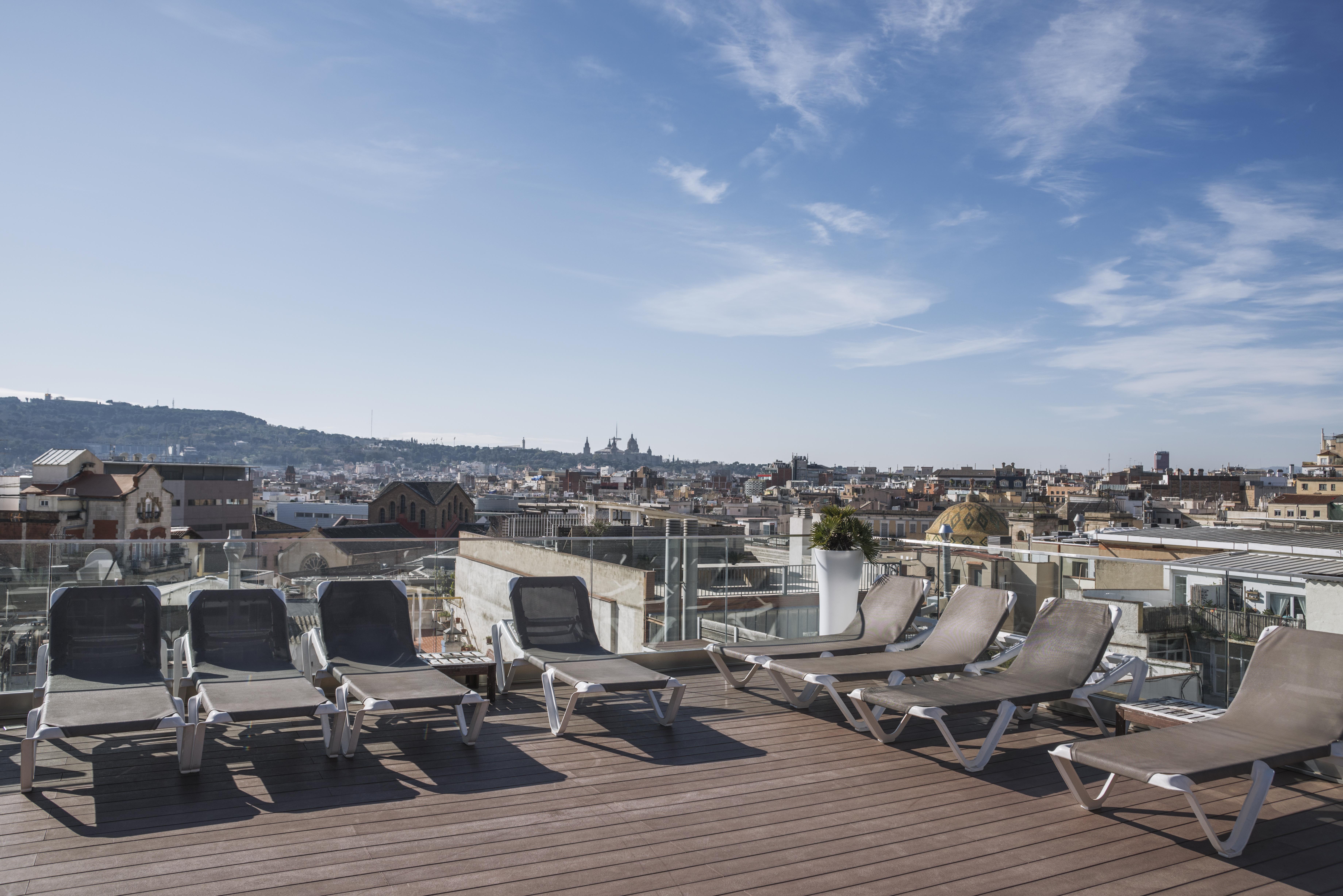 Hotel Lleó Barcelona Buitenkant foto