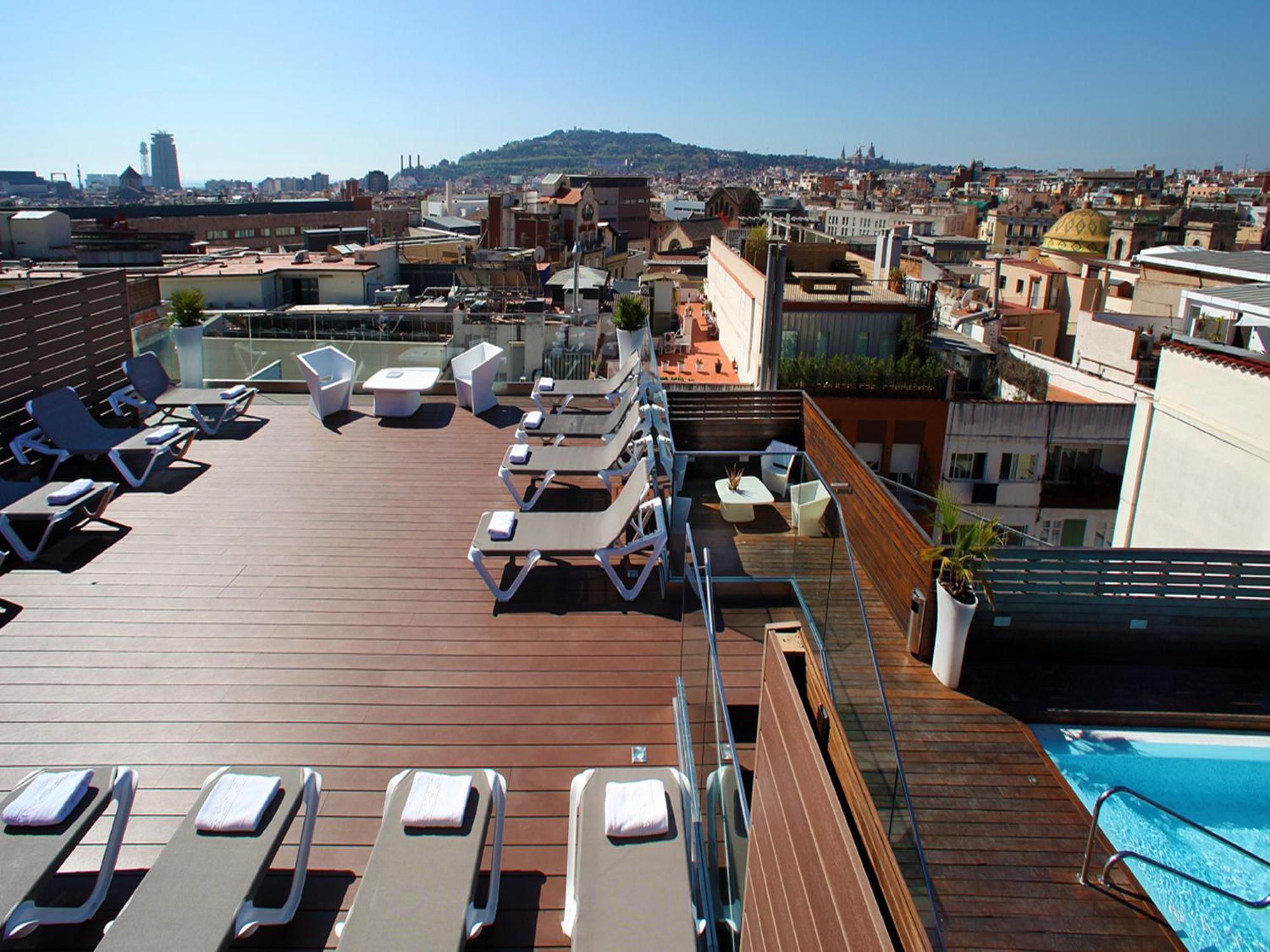 Hotel Lleó Barcelona Buitenkant foto