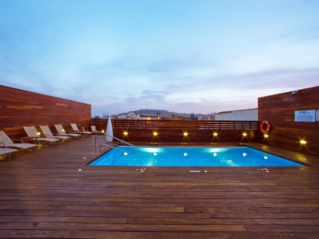 Hotel Lleó Barcelona Buitenkant foto