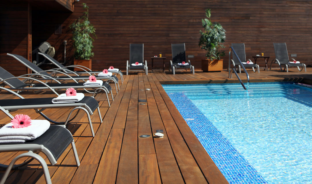 Hotel Lleó Barcelona Buitenkant foto