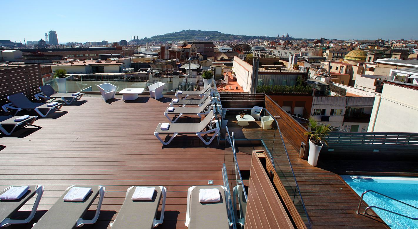 Hotel Lleó Barcelona Buitenkant foto